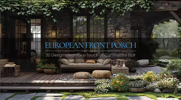 European Front Porch: Bringing Old World Charm to Your Home
